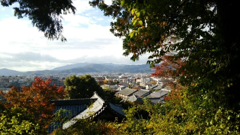 金福寺からの眺め